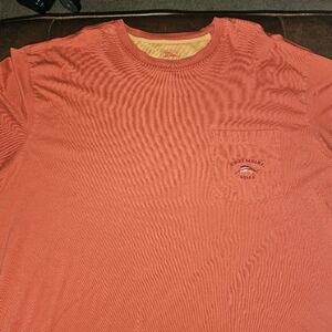 Tommy Bahama Relax Pima Citton T-Shirt Coral Size 2XB